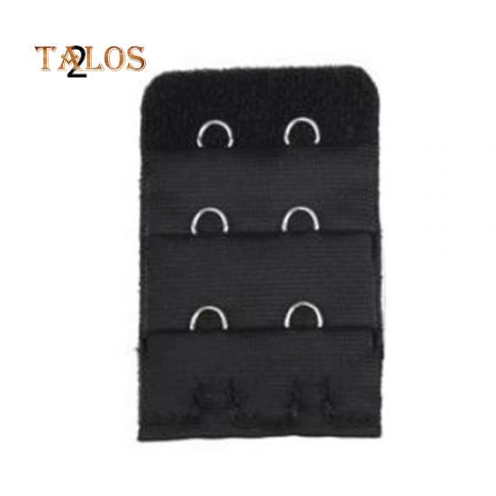 5 Stücke Frauen 3 Reihen 2 Haken Dessous Push Up Soft-BH-Träger Extender Weiche Zurück Band Verlängerung