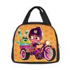 Abby Hatcher lunch bag new large capacity versatile cartoon print student boy and girl best birthday gift for school