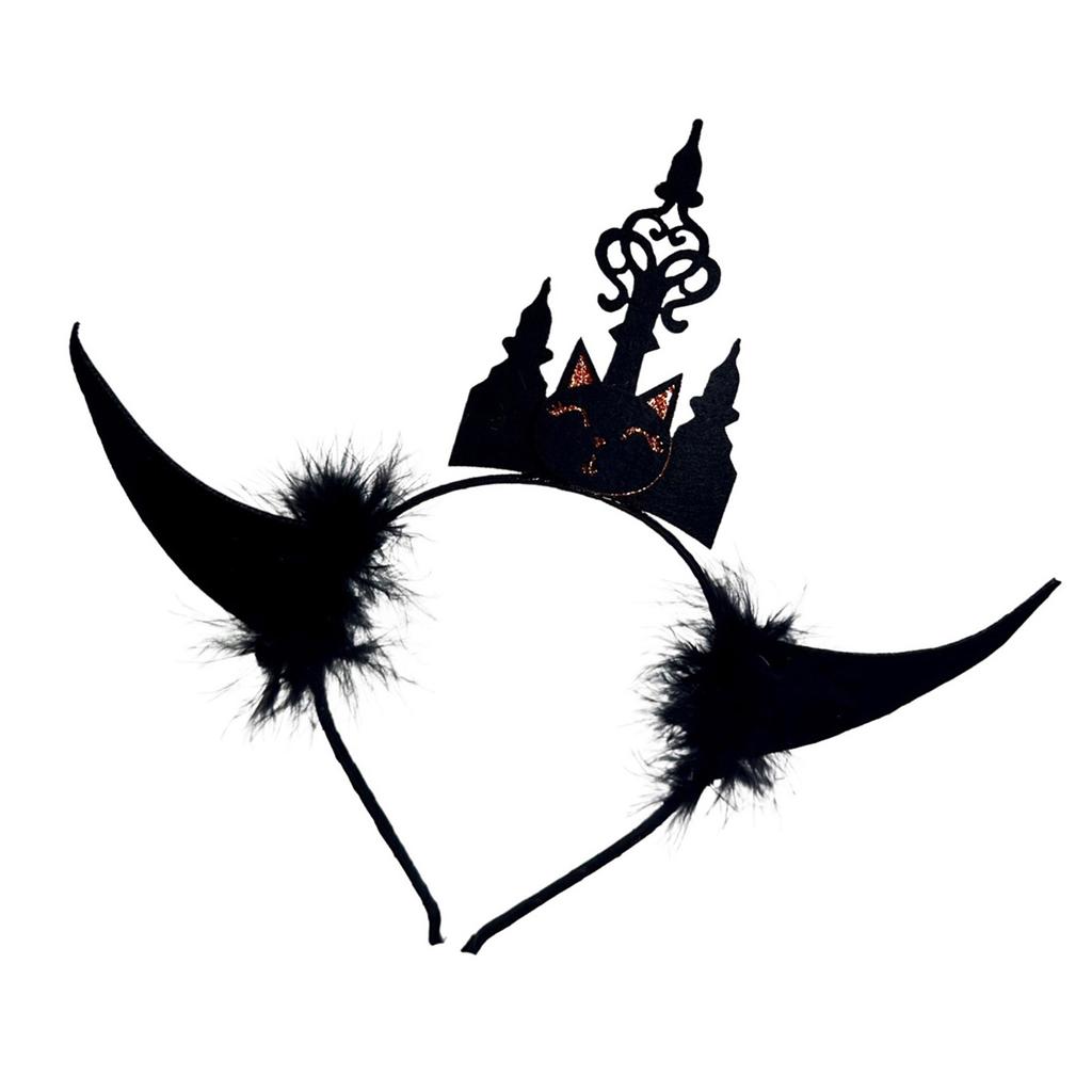 Unique Bat Themed Headband Comfortable Wear Costume Hair Decoration For Children Teens Halloween Carnival Celebrations