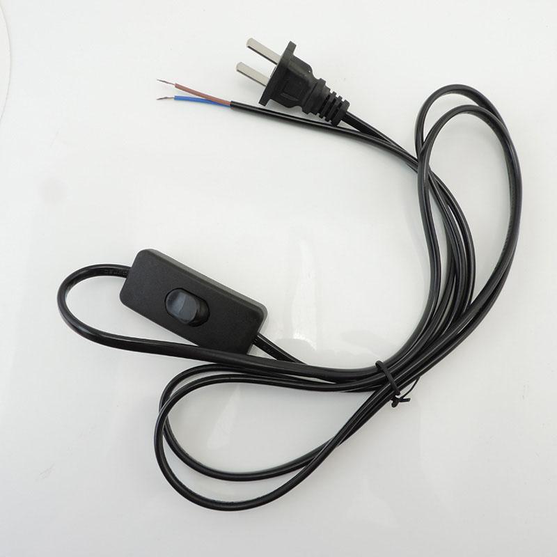 303 Pornire/oprire sursă de alimentare CA Online Conector de prelungire UE Cablu electric Cablu fir pentru iluminat LED de birou reparație bricolaj