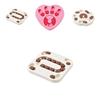 Interactive Heart Shaped Slow Feeder Dog Bowl Puzzle Toy For Engaging Playtime Fun