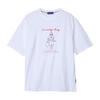 One Hundred Percent For Woman Ohp X Khzin Amy Semi-Oversized Short Sleeve T-Shirt (Type A)
