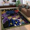 27 Style Yu-Gi-Oh Blue Eyes Dragon Monster Gold Card Cartoon Game Carpet Rug for Bedroom Living Room Home Sofa,Decor Floor Mat