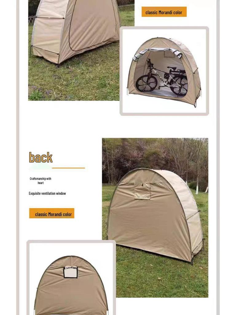 Portable Outdoor Bicycle Storage Tent - In Stock