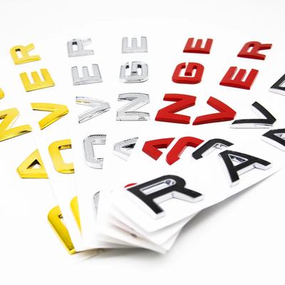 ABS Logo Range Yazıları Rover Yazıları Amblem Araba Ön Kaput Rozeti Arka Bagaj Çıkartması Land R L322 L320 L494 L405 İçin