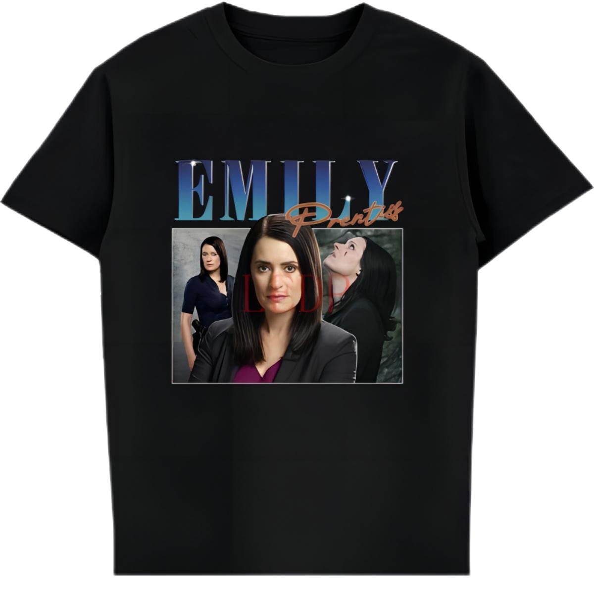 Emily Prentiss Criminal Minds T-Shirt XL чёрный