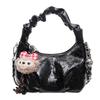 Folded Handbag Women's 2025 Summer New High-value Dumpling Bag Fashionable Foreign Style Chain Commuter Messenger Bag