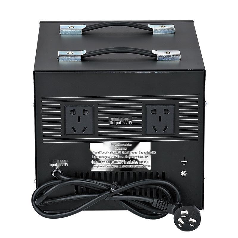 Audio Equipment 220V 1:1 Isolation Transformer Anti-Shock Anti-Leakage
