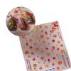 Self-Adhesive Nail Sticker Maple Leaves Nails Art Stickers Shining Nails Decals Thanksgiving Manicure Sticker