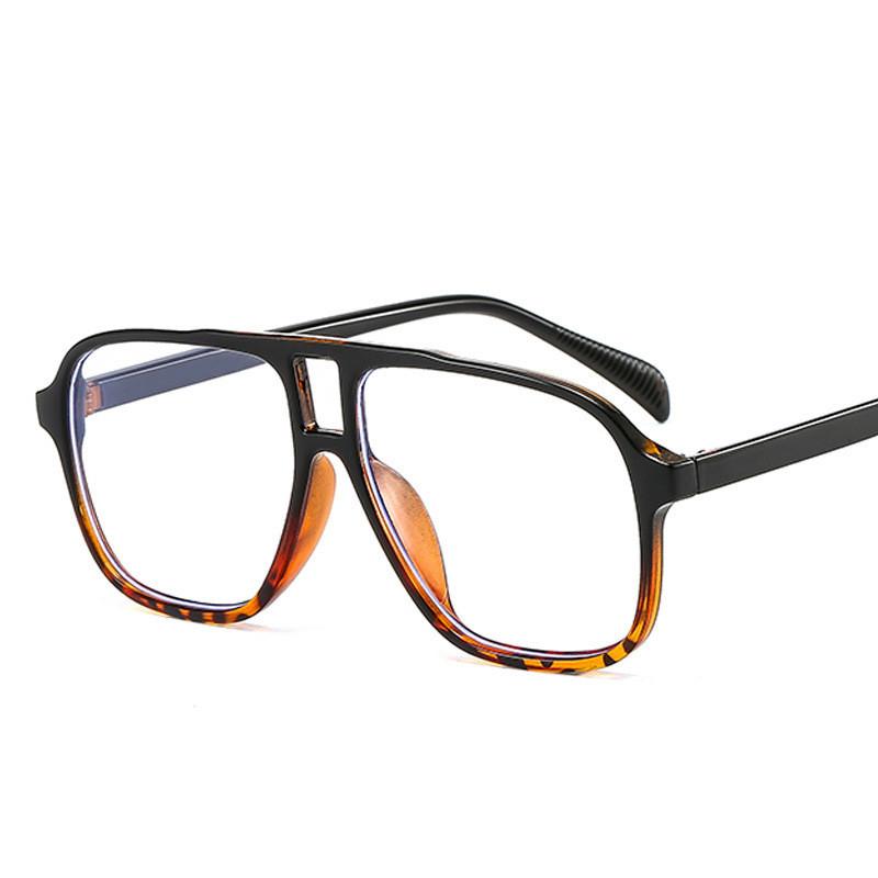 Fashion Square Big Sunglasses Frame Women Men Oversized Optical Glasses Frame Spectacles Eyewear Frames For Male Female