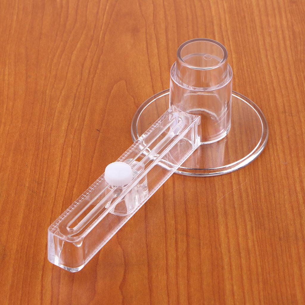 Premium Acryl Runder Kreis Schneider Selbstgemachter Knopf Abzeichen Maker Kit für DIY Kunsthandwerk