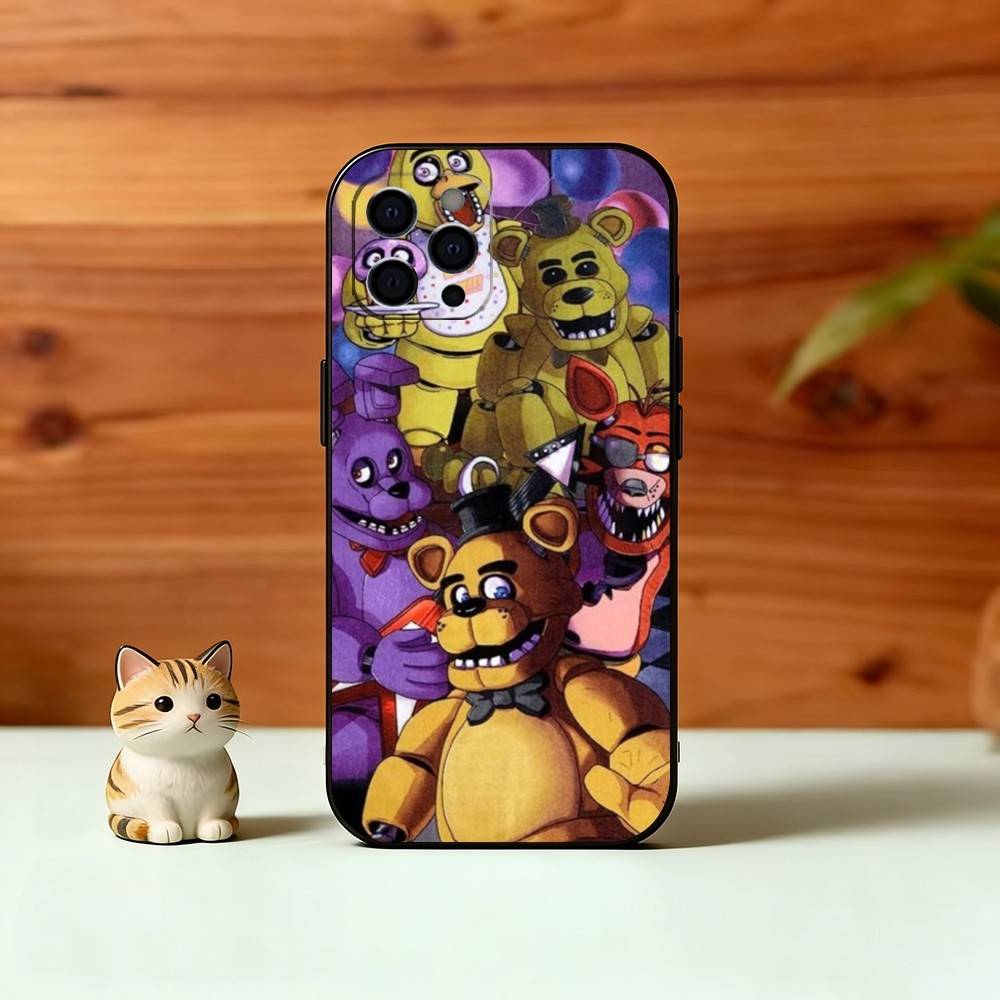 Game F-N-A-F Phone Case Silicone Soft For IPhone 17 16 15 14 13 12 11 X XR Plus Pro Max Plus