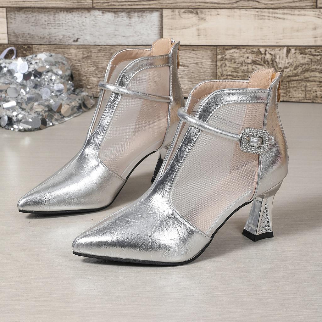 Fashion Sexy Women Pumps 2025 Summer New Style Shoes High Heel Shoes for Women Comfortable Thin Heels Pointed Toe Zapatos De Mujer