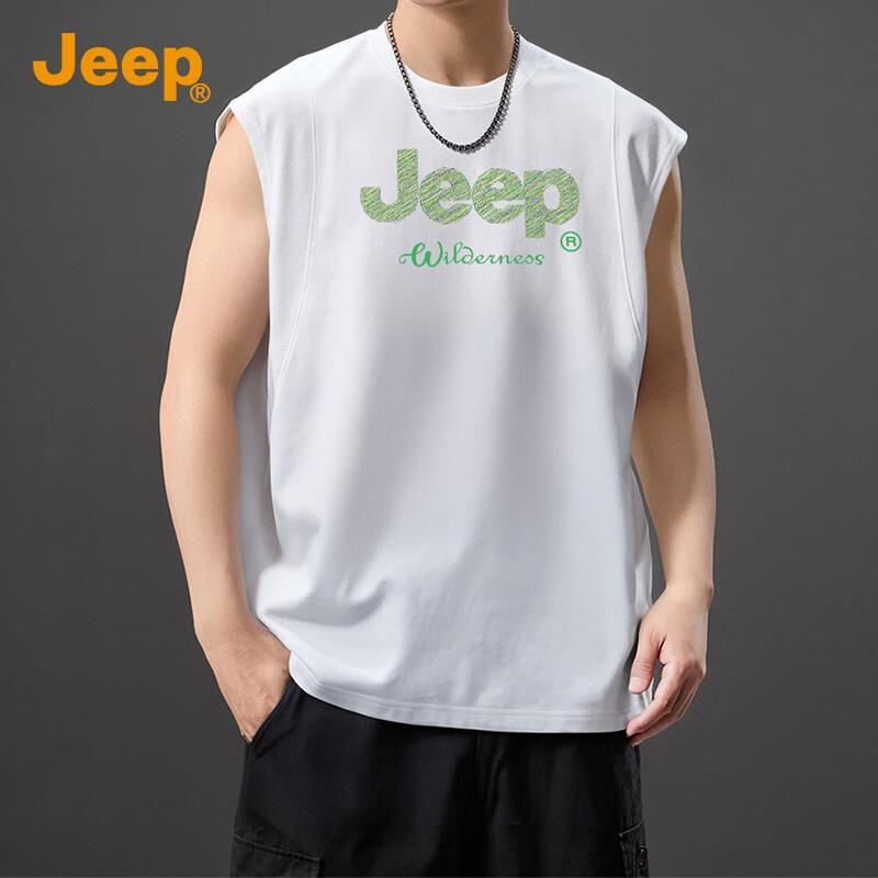 Jeep Men's Summer Sleeveless Casual Sport Vest