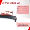 9 Meter Self-Adhesive Tire Lip Trim Strip Auto Tyre Eyebrow for Car And Pickup Wheel Wells Fender Flare Rubber Seal Protection