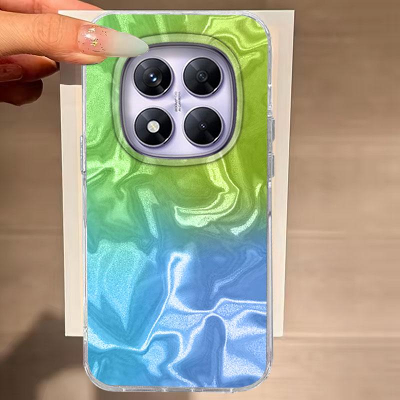 

For Redmi Note 14 Pro 14 Pro Plus 13 12 11 Pro 4G Ro 5G 13R 10 11 A1 13 4G Phone Cover Seven Colors Gradient For Redmi 14C Bags Redmi Note 12 Pro 4G
