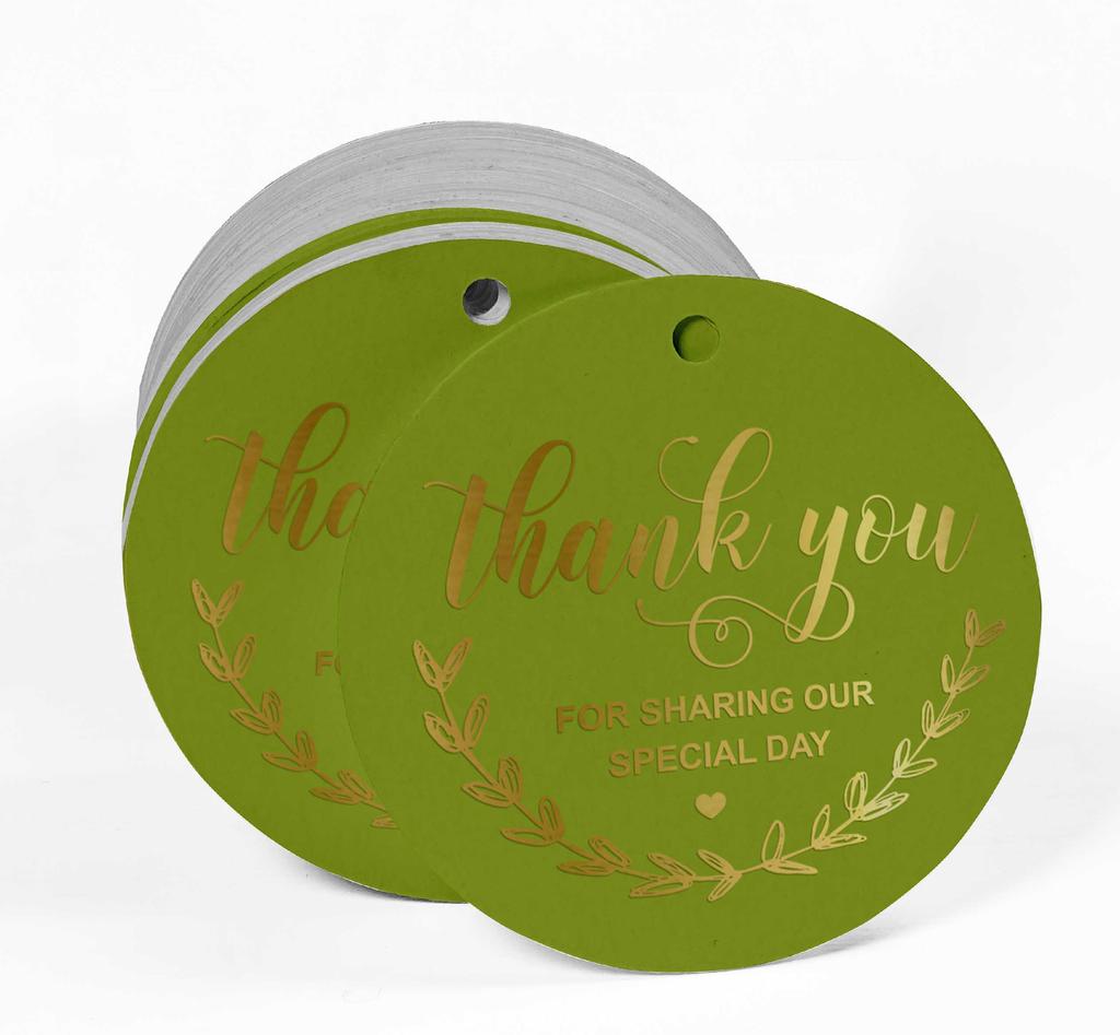 Inkdotpot Thank You For Sharing Our Special Day Bridal Shower-Baby Shower-Retirement-Wedding-Birthday Bottle Tag