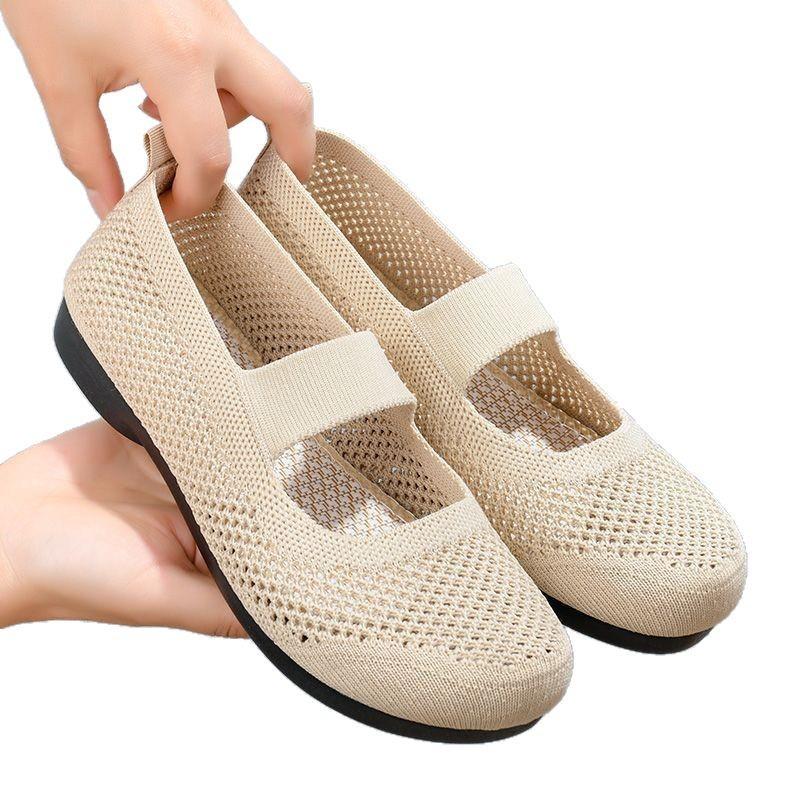 Scarpe estate nuove scarpe casual suola morbida traspiranti scarpe da madre scarpe in tessuto