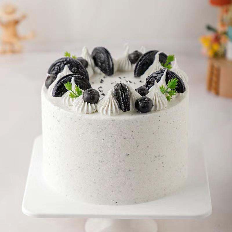 Cute Fruit Simulation Cake Model Ornaments Shop Showcase Cake Sample Display Birthday Wedding Cake Mold Decoration Shooting Prop