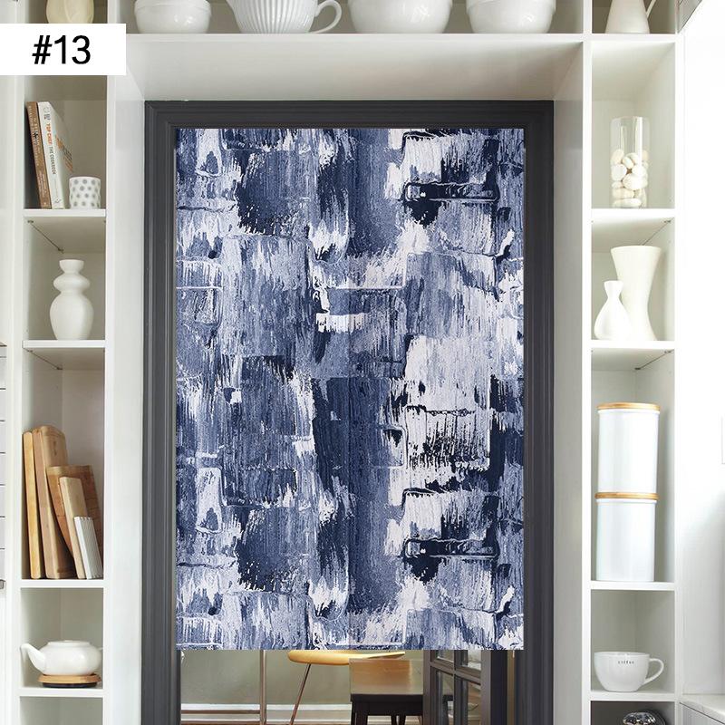 Japanese Door Curtain Screen Cotton Linen Kitchen Doorway Divider Room Partition Bathroom Bedroom Porch Half Curtain Noren