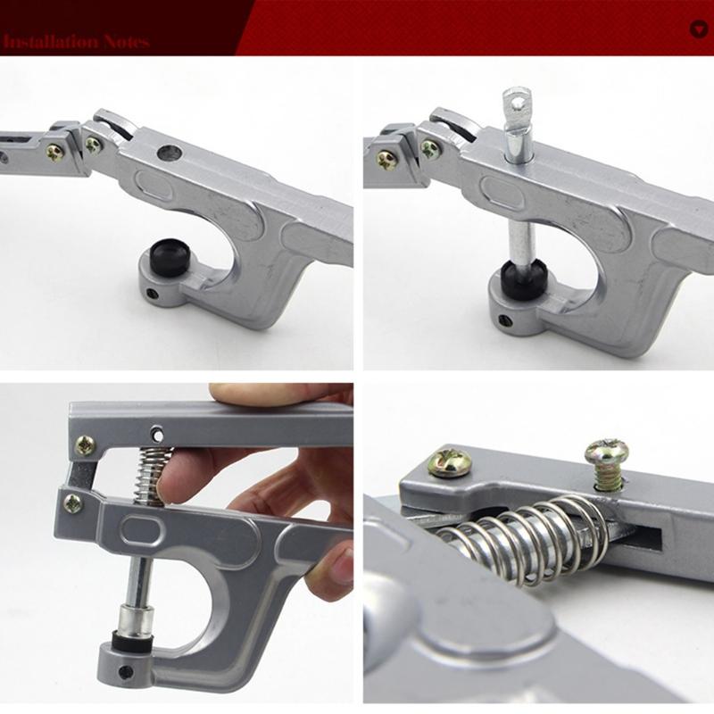 Fastener Snap Pliers Resin Plastic Fastener Button Press Tools Aluminum Home and Garden Accessories Press Machine Sewin