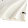 Anta Summer Skateboard Short Sleeve Knitted T-Shirt Unisex Tops Ivory 172628101-1
