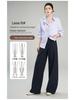 Women's High Waist Wide Leg Banana Pants - Slimming, Drapey, Loose Fit for Spring & Autumn