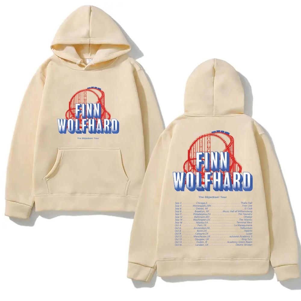 Finn Wolfhard BAND 2025NEW Hooded for Autumn Winter Aesthetic Sweatshirt with Hooded Casual Fleece Clothes Casual Hoody