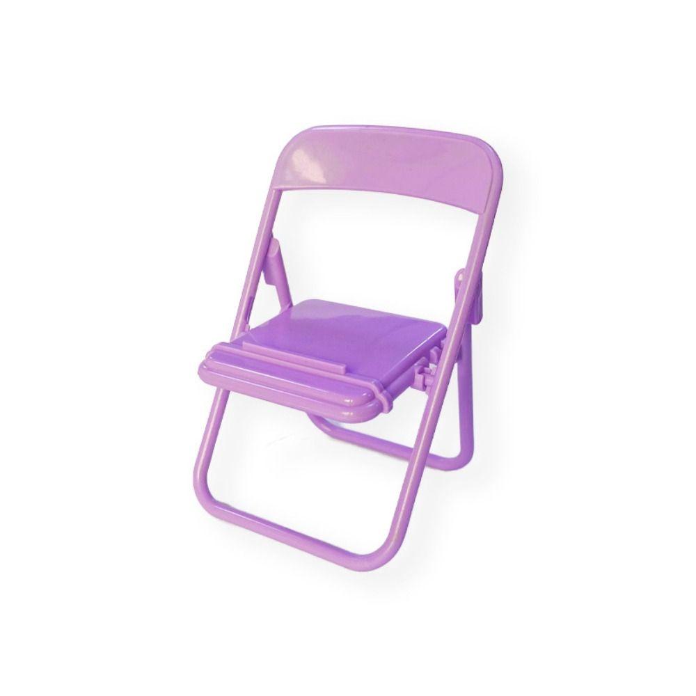 Mini Chair Mobile Phone Holder Plastic Mini Phone Holder Cute Mini Chair Phone Stand  Women