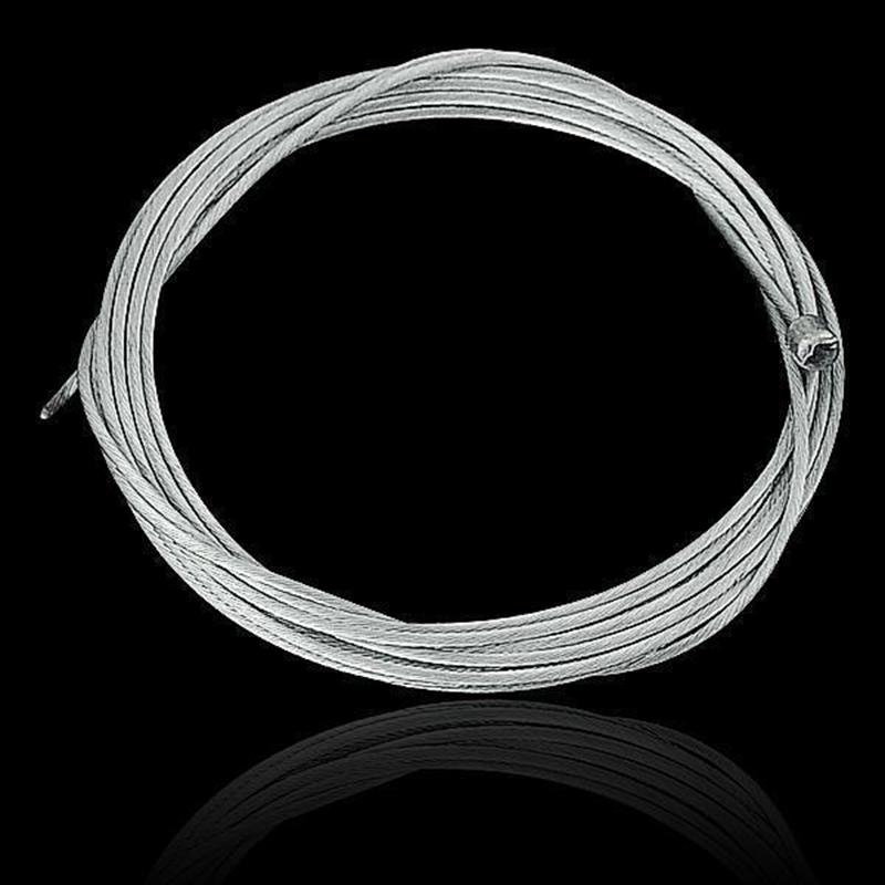 10PCS MTB Bicycle Brake Line Stainless Steel Gear Shift Cable 1.7/2M Road Bike Speed Line Fixed Gear Inner CableWire for Cycling
