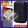 Xiaomi 4 IN 1 Case+Glass for R36S Game Console Travel Carrying Storage Bag & Screen Protectors Tempered Glass Film for R36S Accessories