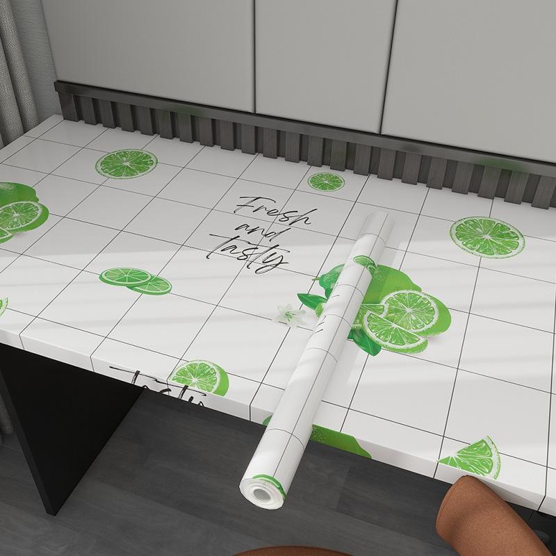 Waterproof Pvc Marble DIY Self-adhesive Wall Stickers Kitchen Renovation Wallpaper Decorative Film