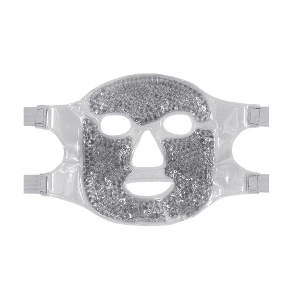 Relieve Fatigue Ice Gel Eye Face Mask Reduce Face Puff Reusable Sleeping Ice Pack Gel Beads Compress Cold and Hot Heat