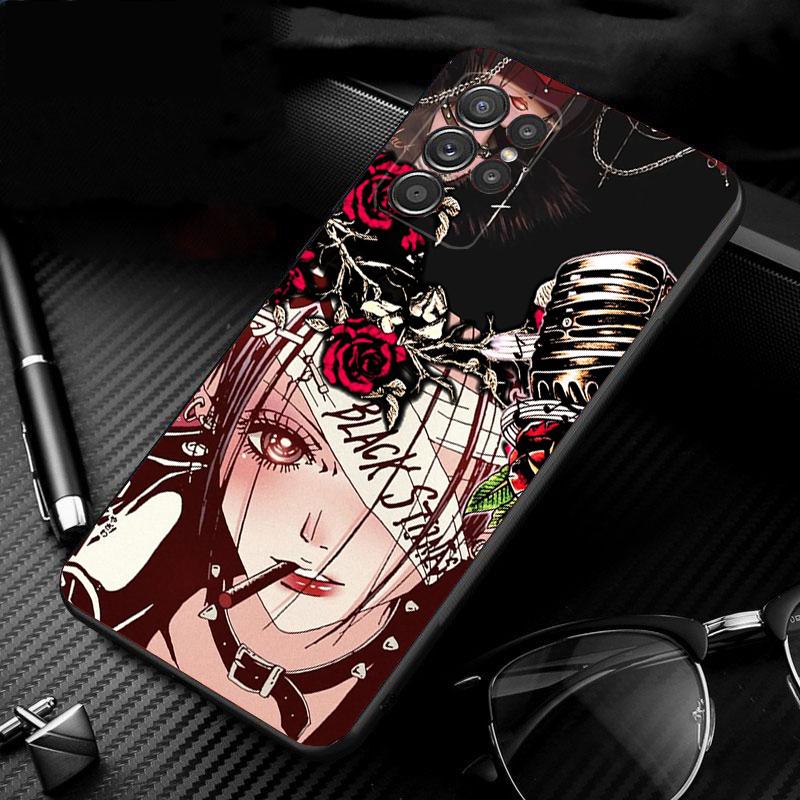 Phone Case For Samsung Galaxy S26 S25 S24 S23 S22 Ultra S23 S22 S25 Plus S24FE S23FE S26Edge Nana Osaki Anime