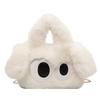 Huimei Women's Fur Bag, Handbag, Shoulder Bag, Plush Tote Bag with Chain, Fluffy Handbag, Stylish Fur Bag, FallWinter, Commuter Bag, School Bag