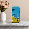 T-Tennis B-Ball Sport  Phone Case For Samsung S25,24,23,22,30,21,10,9,Ultra,Plus,Lite,FE,4,5 G Soft Black Case