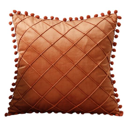 Funda de Almohada a Prueba de Polvo de Aspecto Agradable Funda de Almohada Decorativa de Mano de Obra Delicada Moderna