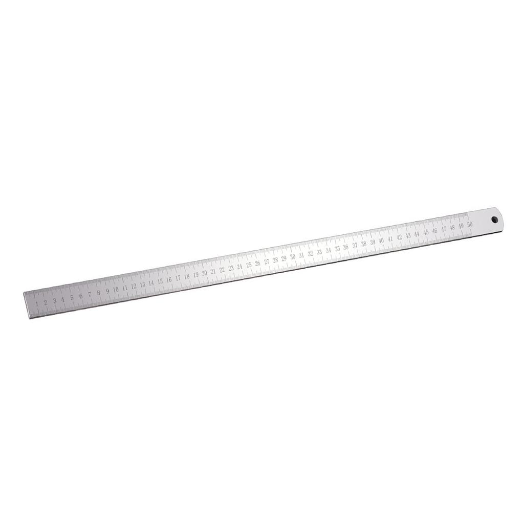 Precisions Crafted Stainless Steel Measuring Tool Ruler with Nonslip Back Suitable for Professional Architects Engineers