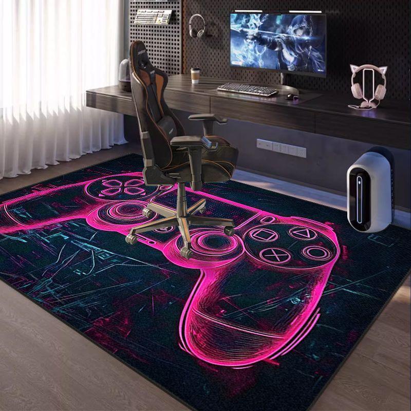 Luxus Schlafzimmer Esports Stuhl Teppich Dekoration Zuhause Boden Kinderspiel Rutschfeste Teppiche 160x230 Lounge Spiel Griff Matten Waschbar