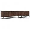 VidaXL Meuble TV chêne marron 180x35x41 cm bois d'ingénierie, support TV, buffet TV, meuble multimédia, banc TV, meuble 3300789