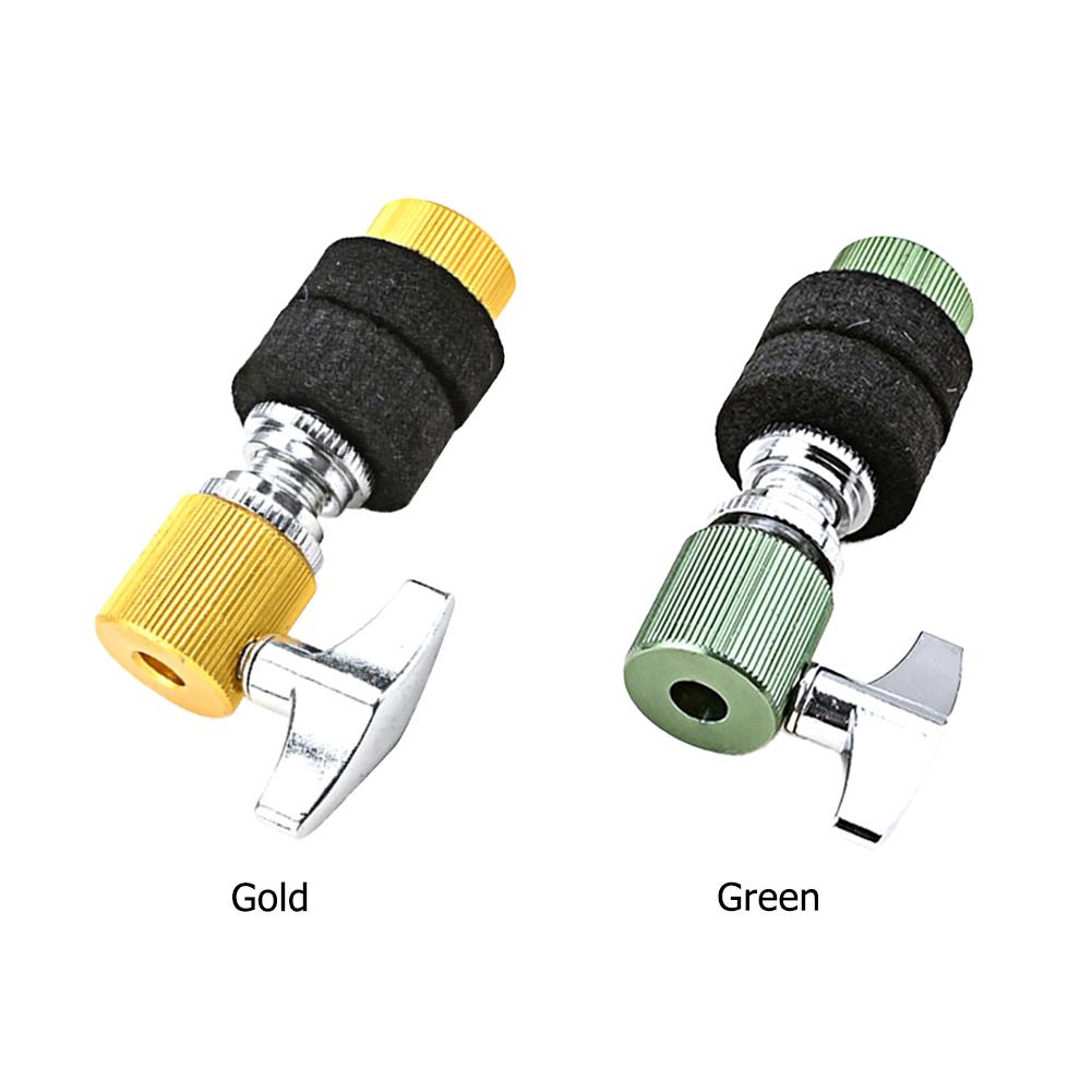 Alloy Drum Clutch Thickened Lever Drop Clutch Soft Felt Pad Clutch Cymbal Holder Jazz Drum Parts Accessories for Hi Hat Cmbal