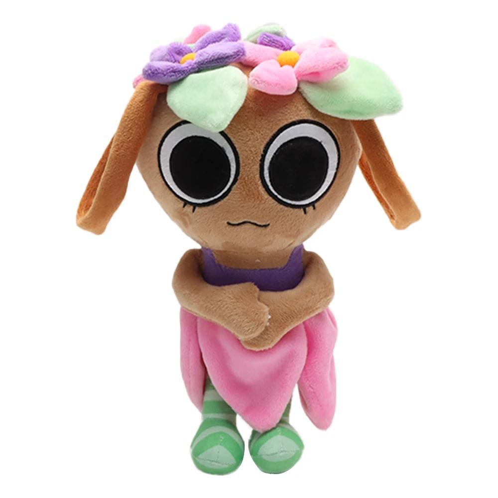 

26 см Плюшевая кукла Белль из игры Dandy Plush Basket Bassie Плюшевые игрушки Игровая периферия Кукла Басси Декор для комнаты Игрушки для детей Подарок на день рождения 26cm розовый