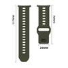 Sports Soft Silicone Strap For Samsung Galaxy Watch Ultra Band Bracelet For Galaxy Watch Ultra 47mm Watchband Accessories