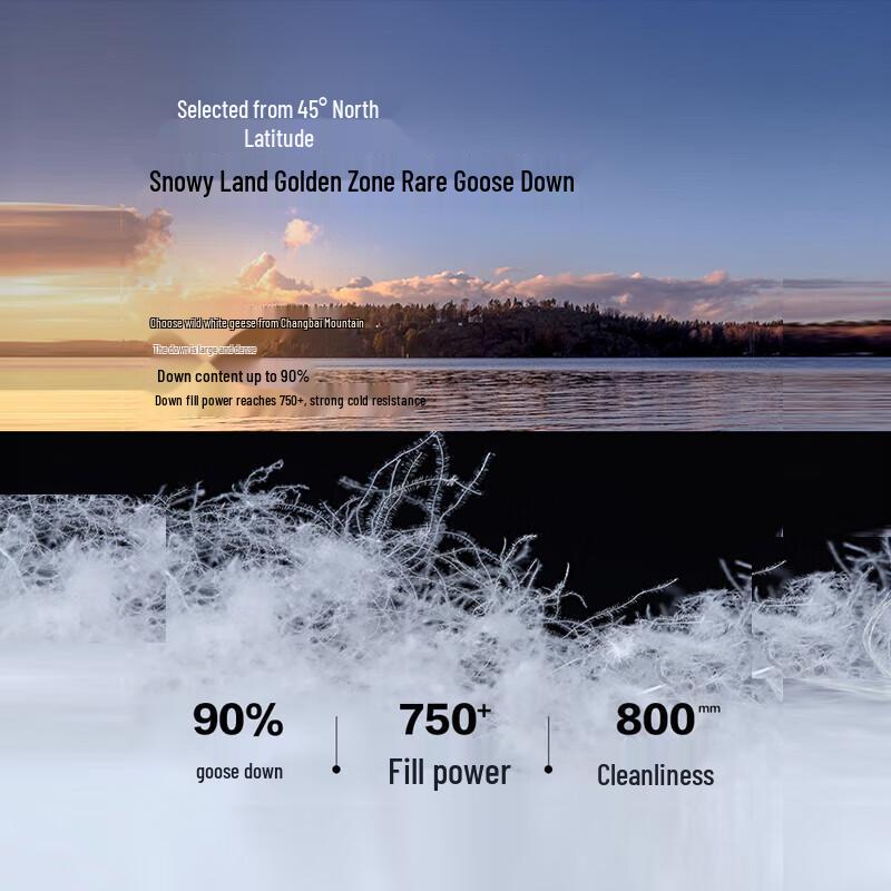 Jinyujie Women's Mid-length Thick Goose Down Jacket Y24801280-G