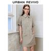 UR Women's Short Sleeve Pocket-Waist Dress