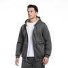 Men's Lamb Wool Hoodie Cardigan - Cross-Season, Thick, Casual, European Fit