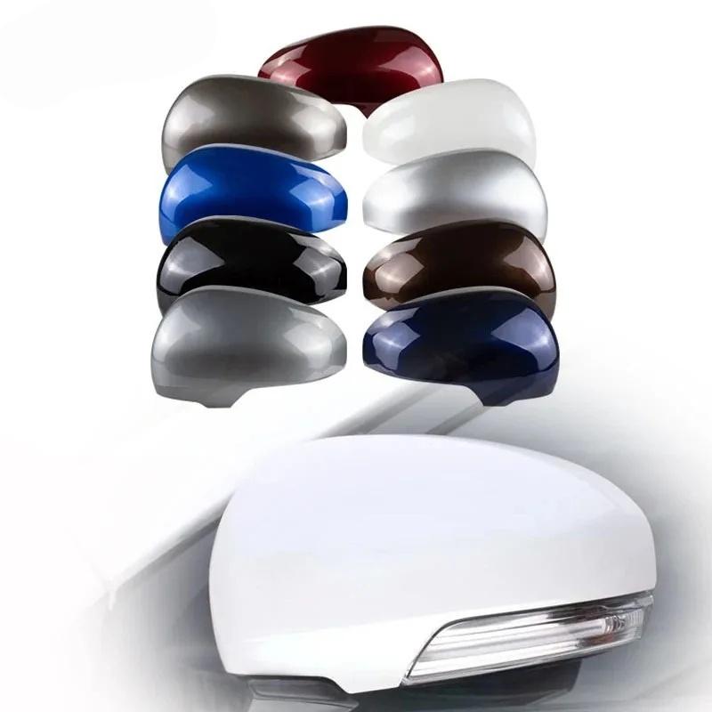 Protective Cover Door Mirror Shell For Toyota IQ Prius Verso 2012- Car Rearview Accessories Replace Pearl White