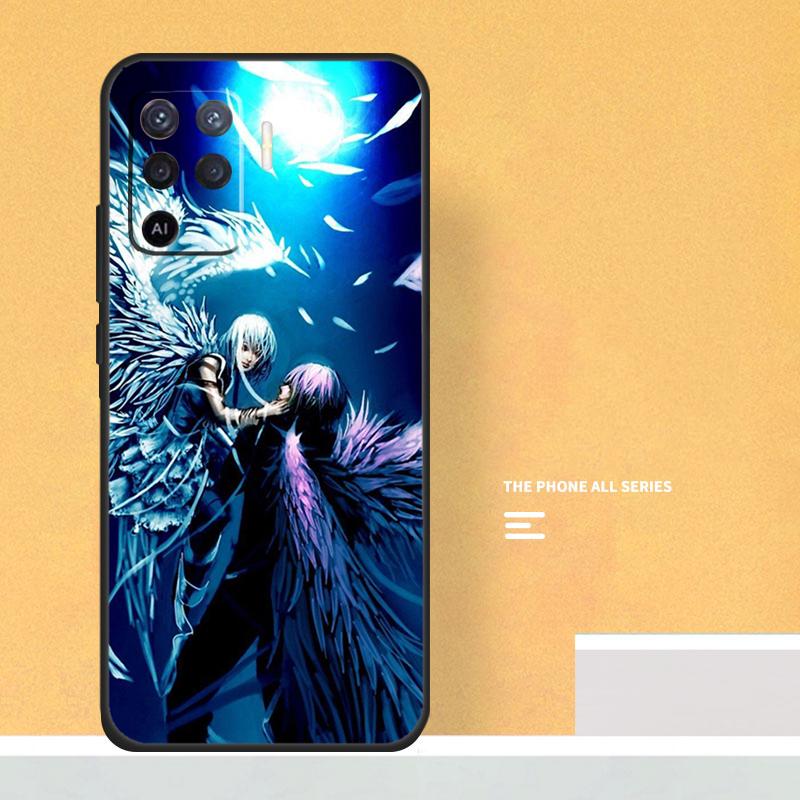 Devil Angel Case For Oppo A80 A60 A40 A6 A5 Pro A15 A16 A17 A57 A94 A74 A54 A76 A96 A18 A38 A58 A78 A98