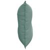 Back Cushion Sea Green 80 x 50 cm Cord Fabric