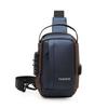 Water-Repellent Chest Bag Men's Crossbody Bag Mobile Phone Bag Commuter Combination Lock Shoulder Bag